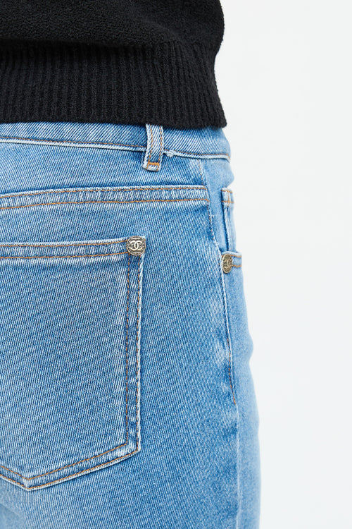 Chanel 2019 Cruise Cropped Jeans