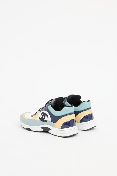 Chanel CC Leather Sneakers