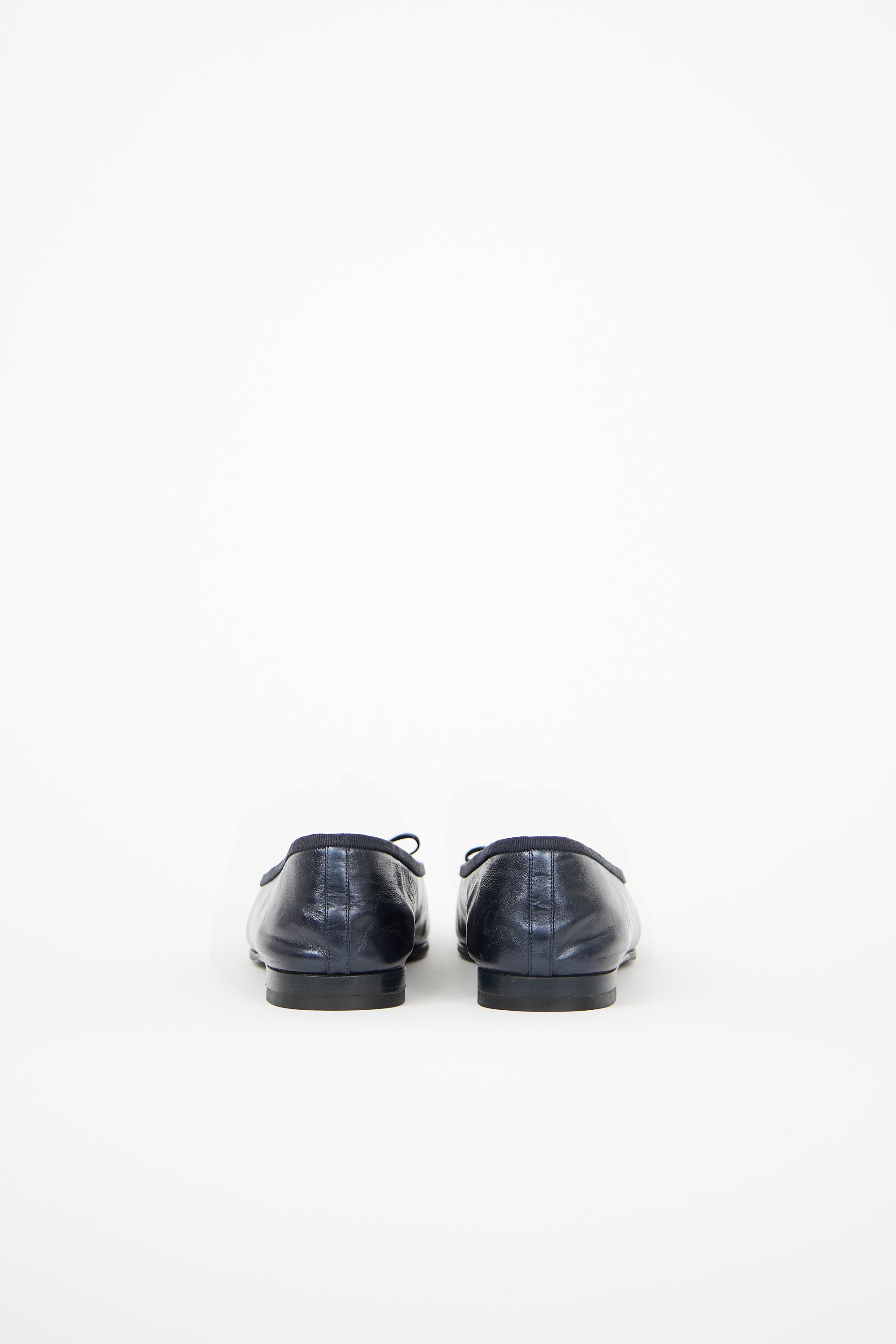 Chanel Leather CC Ballet Flat