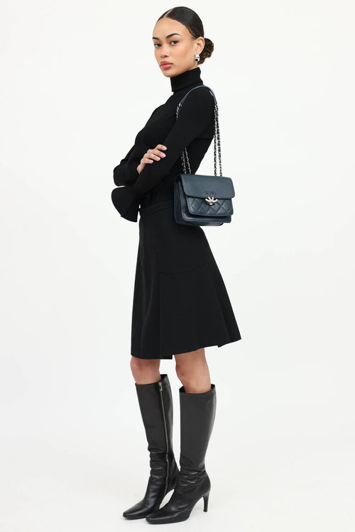 2017 Small Caviar CC Box Flap Bag