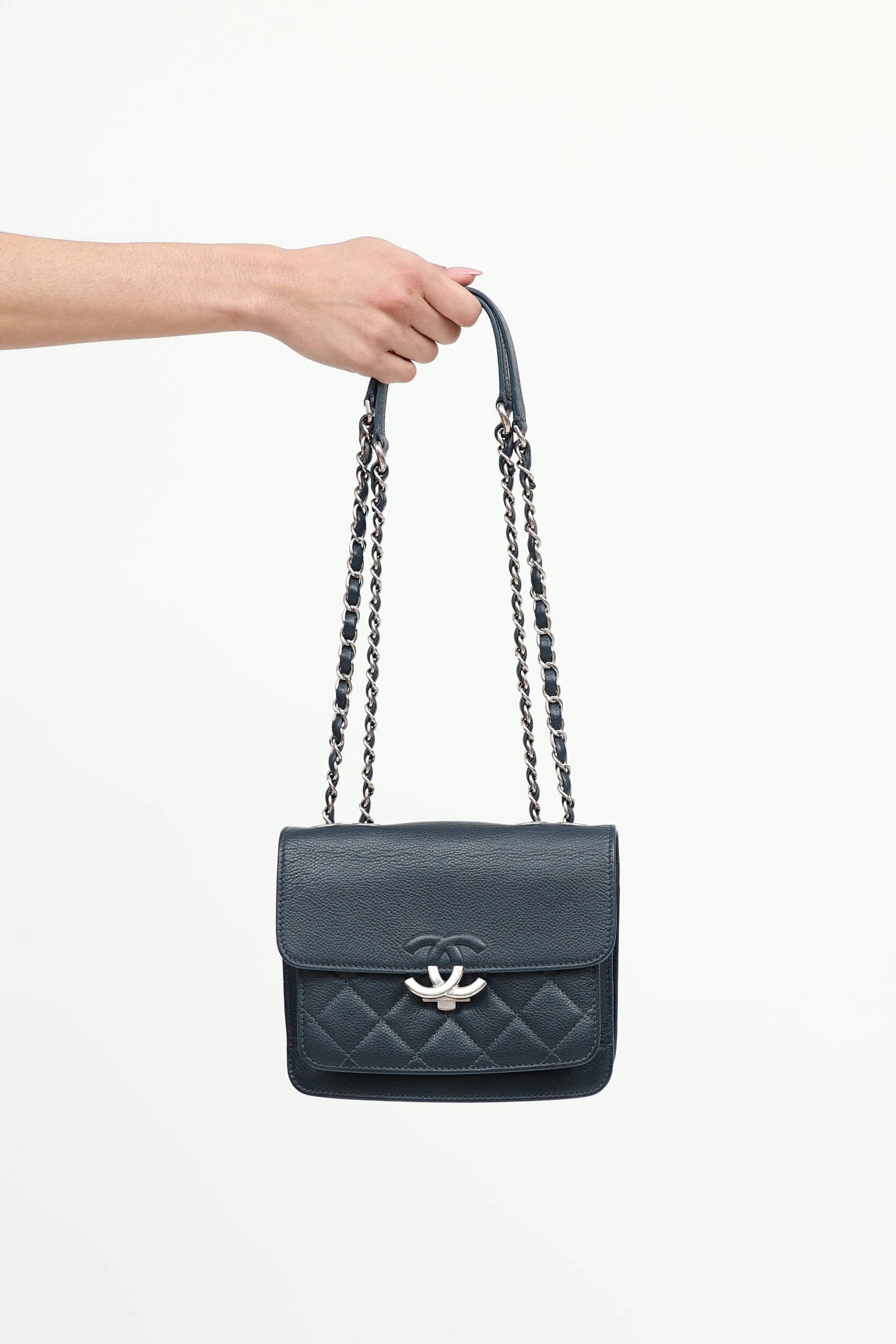 2017 Small Caviar CC Box Flap Bag