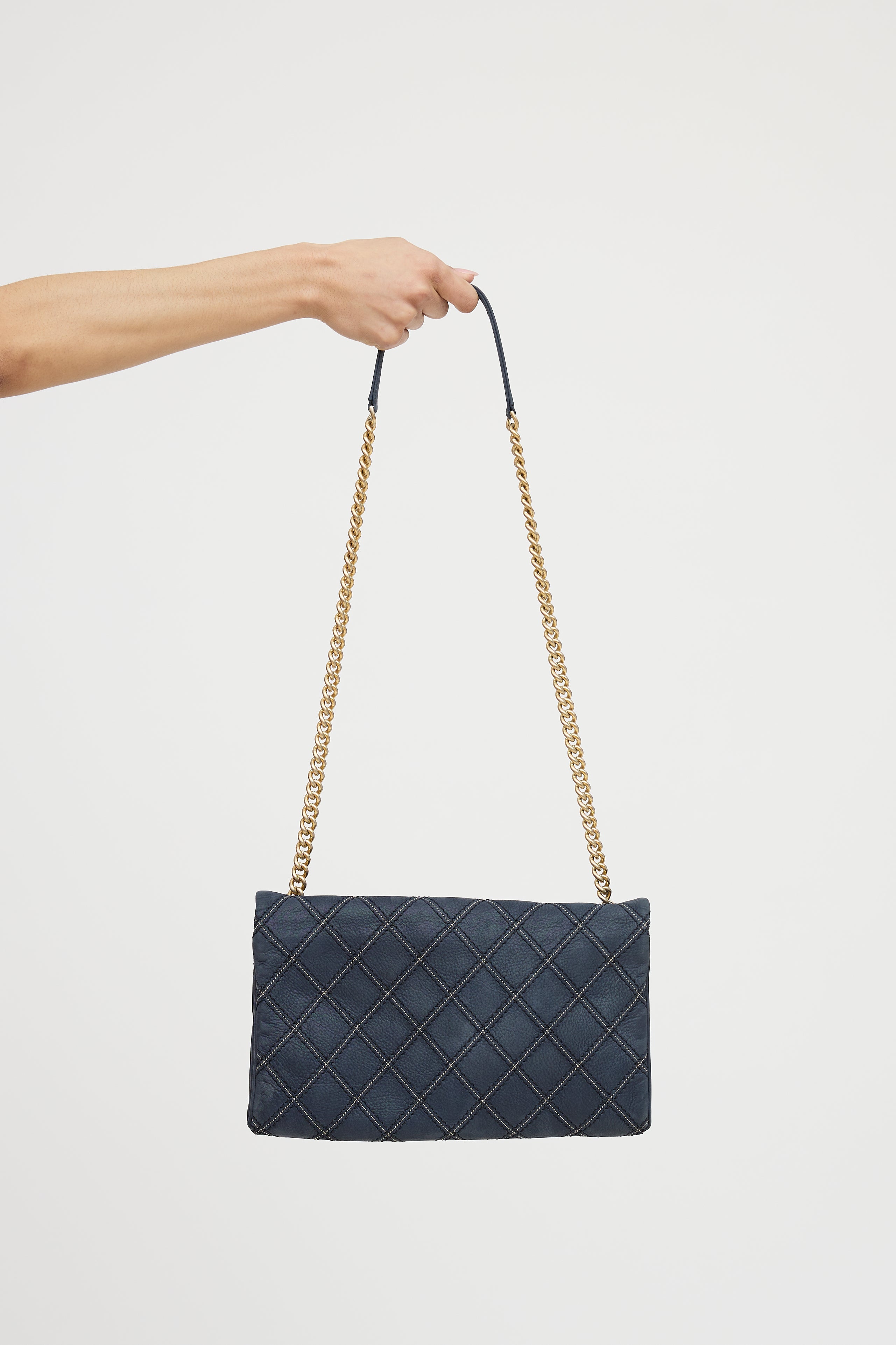 Chanel 2014 Paris Dallas Iridescent Chic Stitch Flap Bag