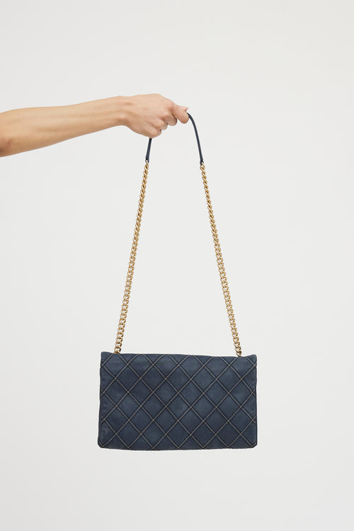 Chanel 2014 Paris Dallas Iridescent Chic Stitch Flap Bag
