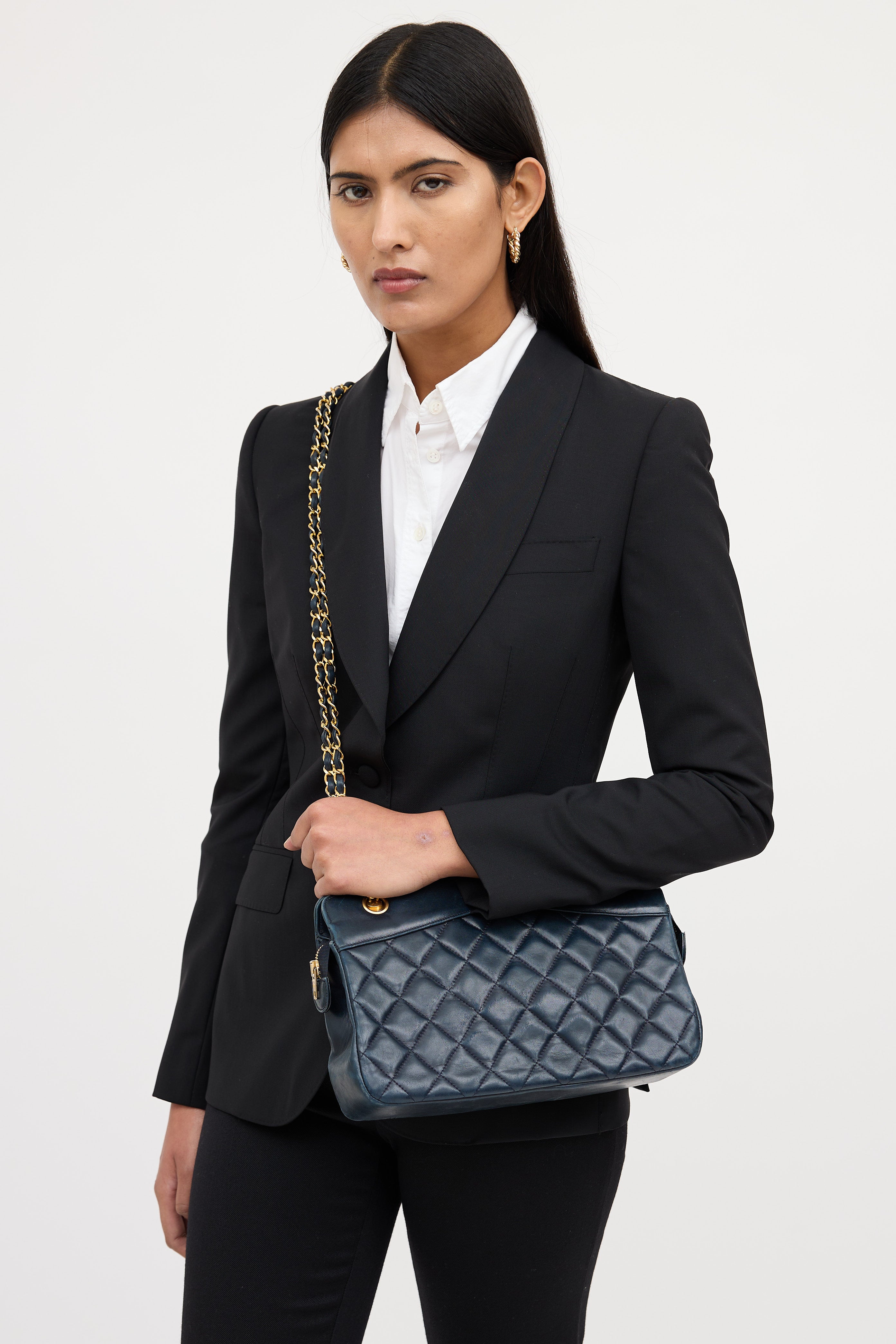 Chanel 1989 Matelasse Chain Bag