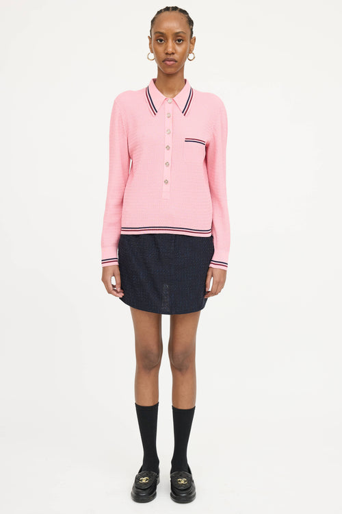 Chanel SS 2001 Tweed Mini Skirt