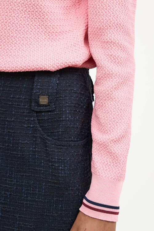 Chanel SS 2001 Tweed Mini Skirt
