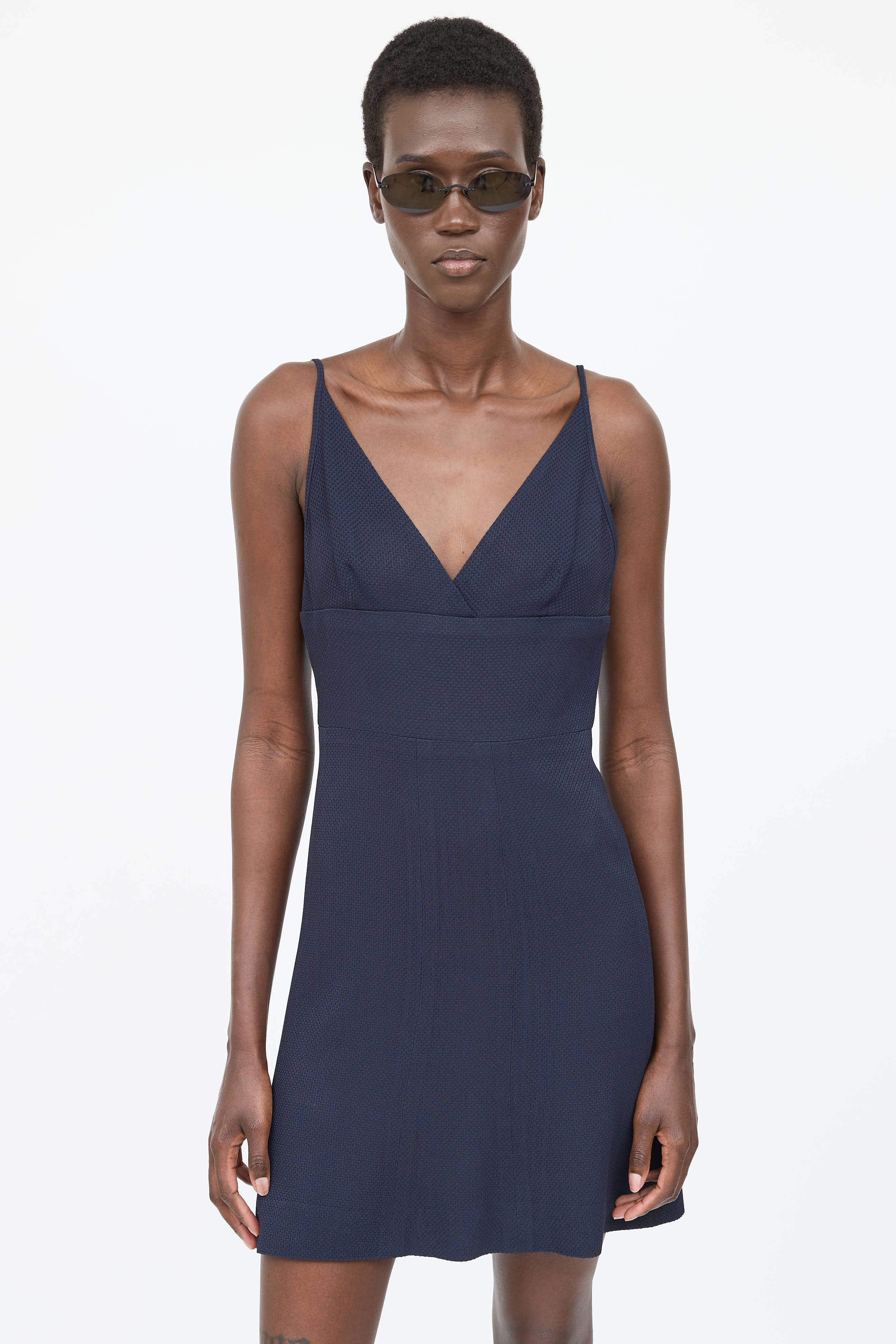 Chanel Textured Sleeveless Dress
