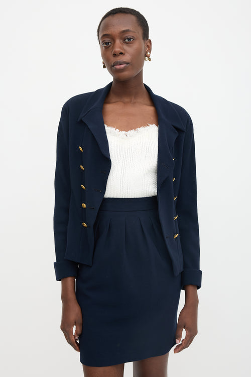 Chanel Vintage Wool Co-Ord Set