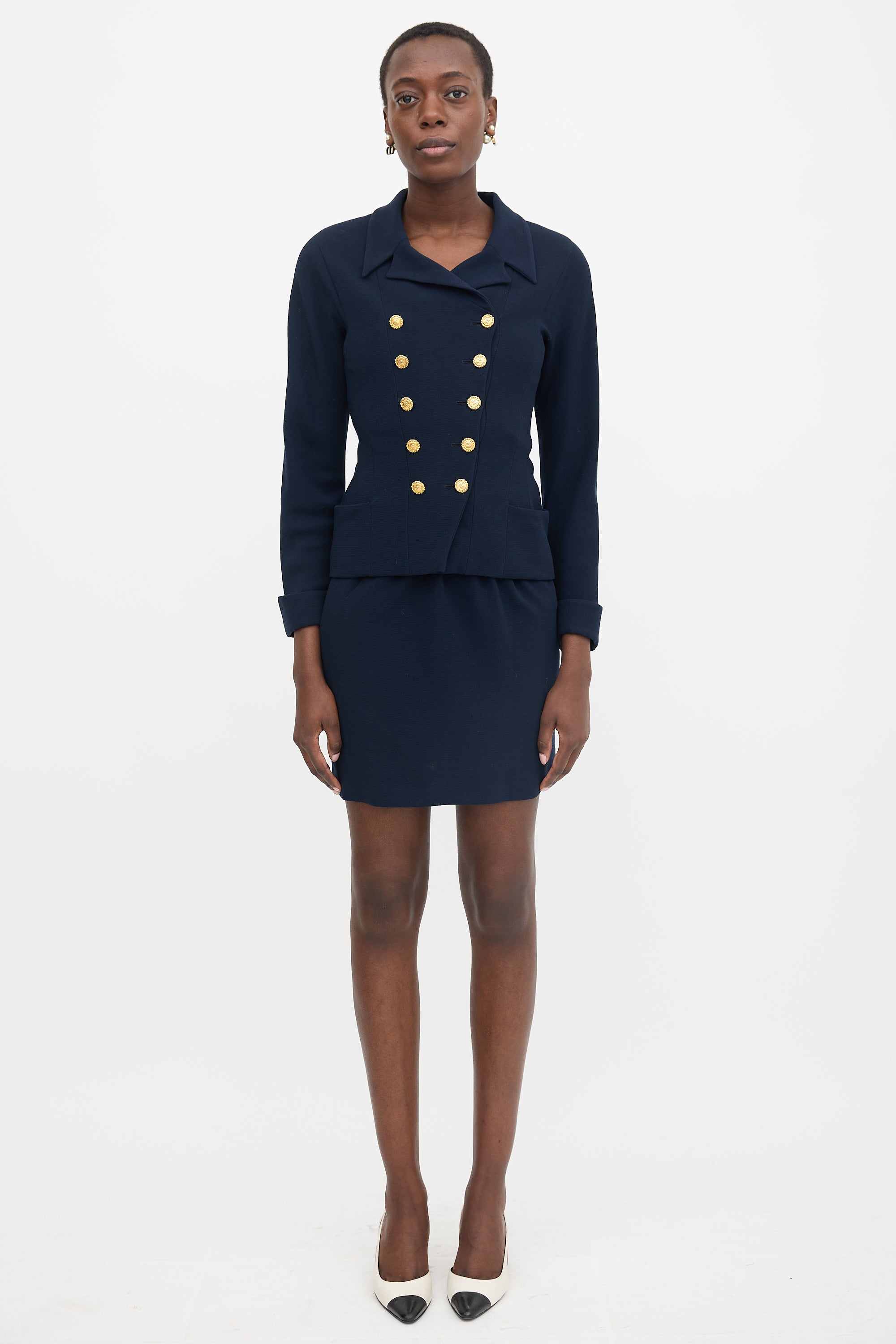 Chanel Vintage Wool Co-Ord Set