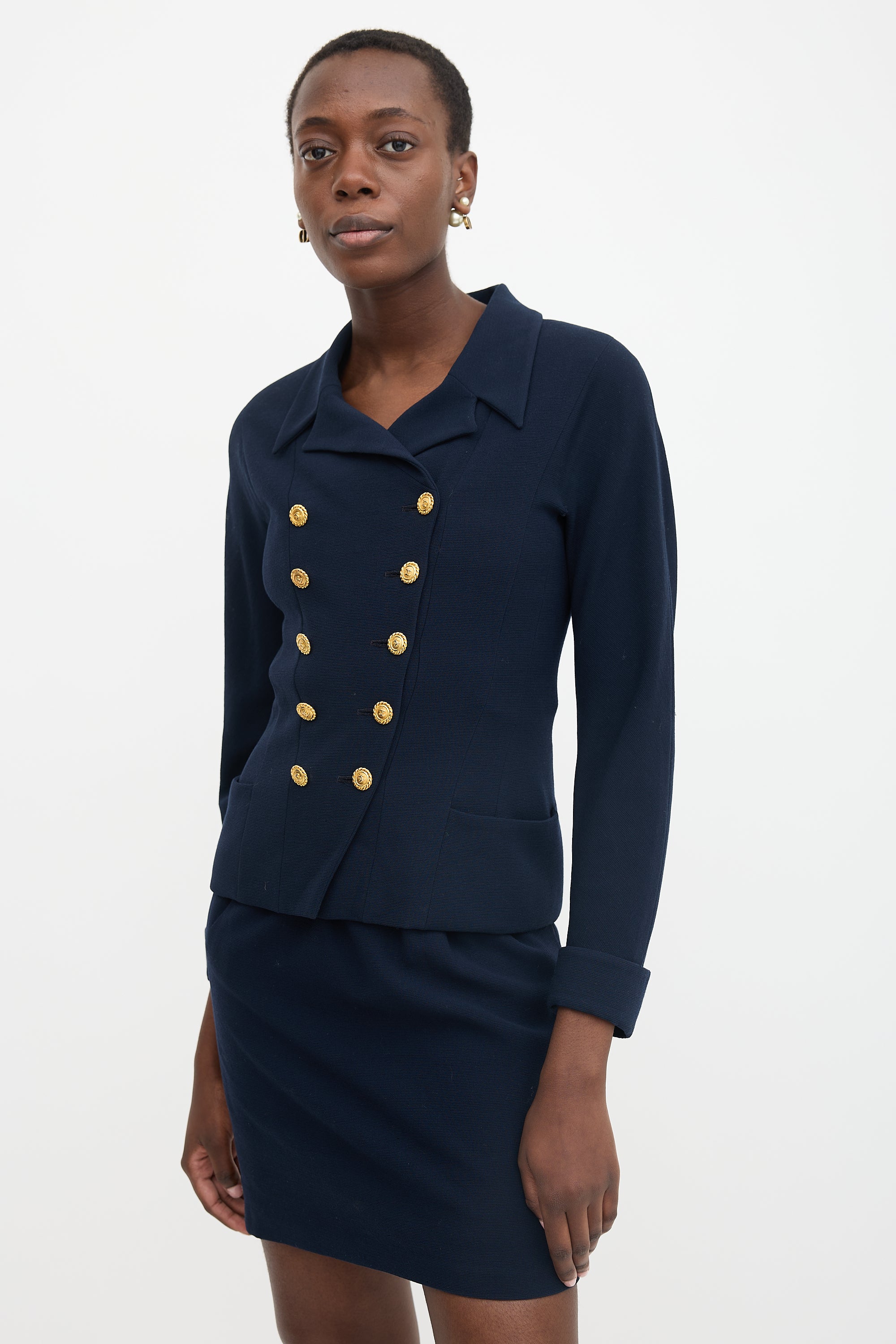 Chanel Vintage Wool Co-Ord Set