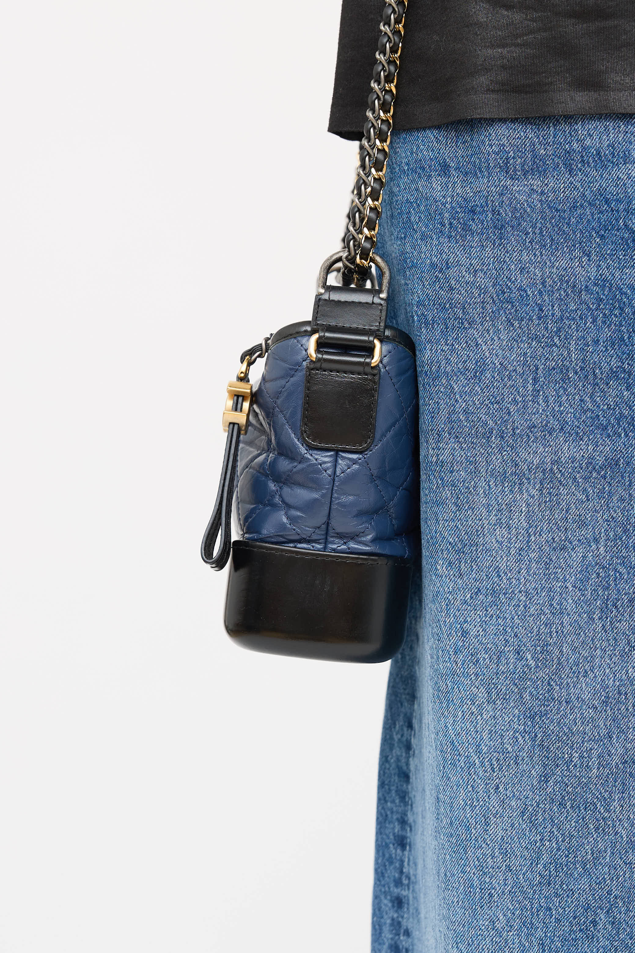 Chanel 2017 Leather Quilted Gabrielle Bag