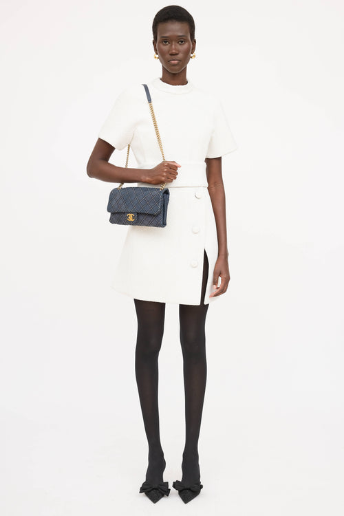Chanel 2014 Leather Paris Dallas Chic Stitch Bag