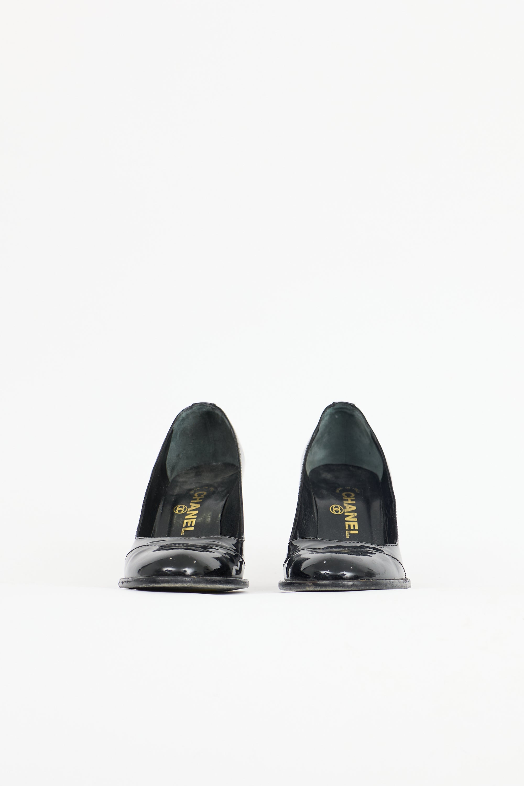 Chanel Patent CC Pump