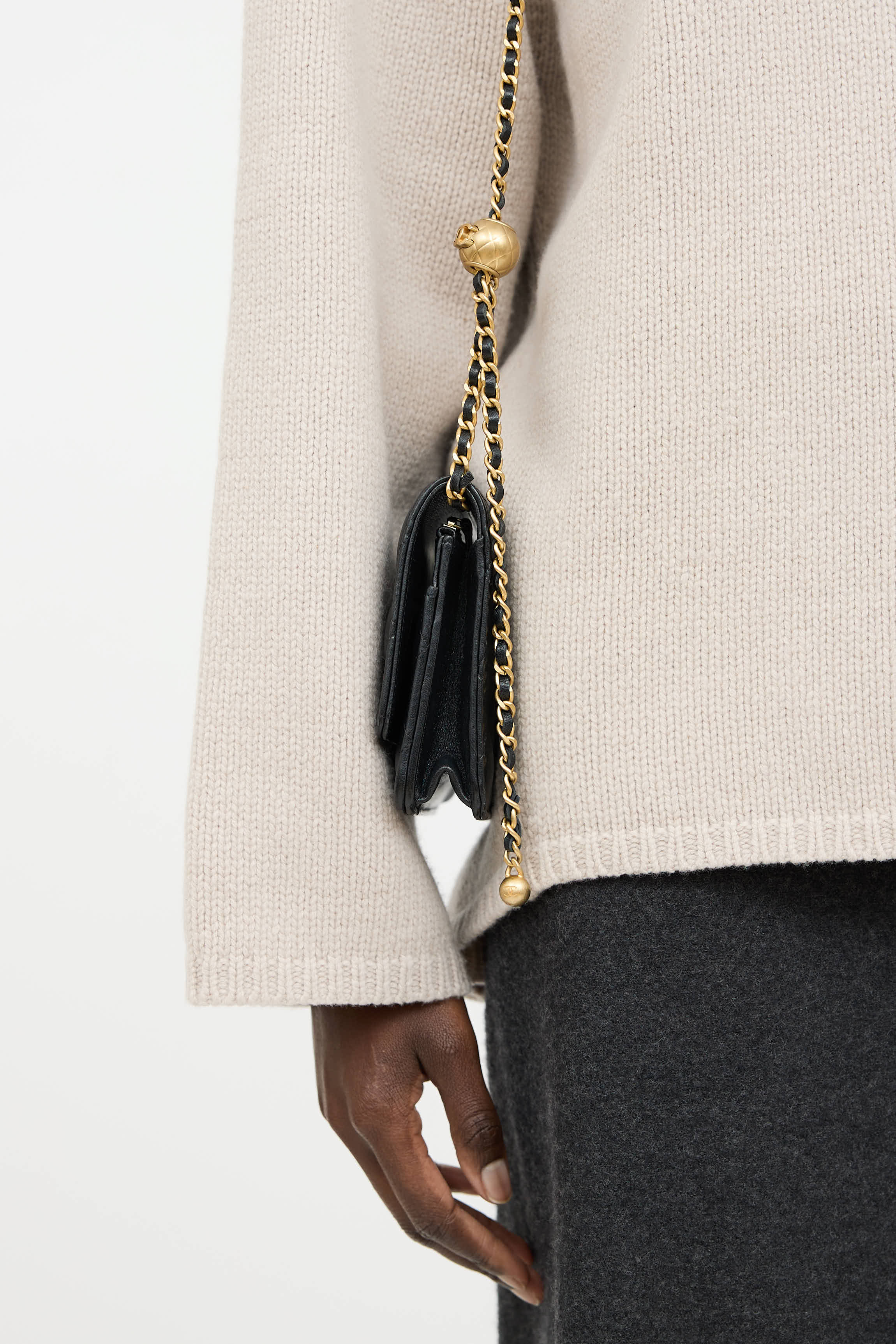 Chanel Pearl Crush Wallet On Chain