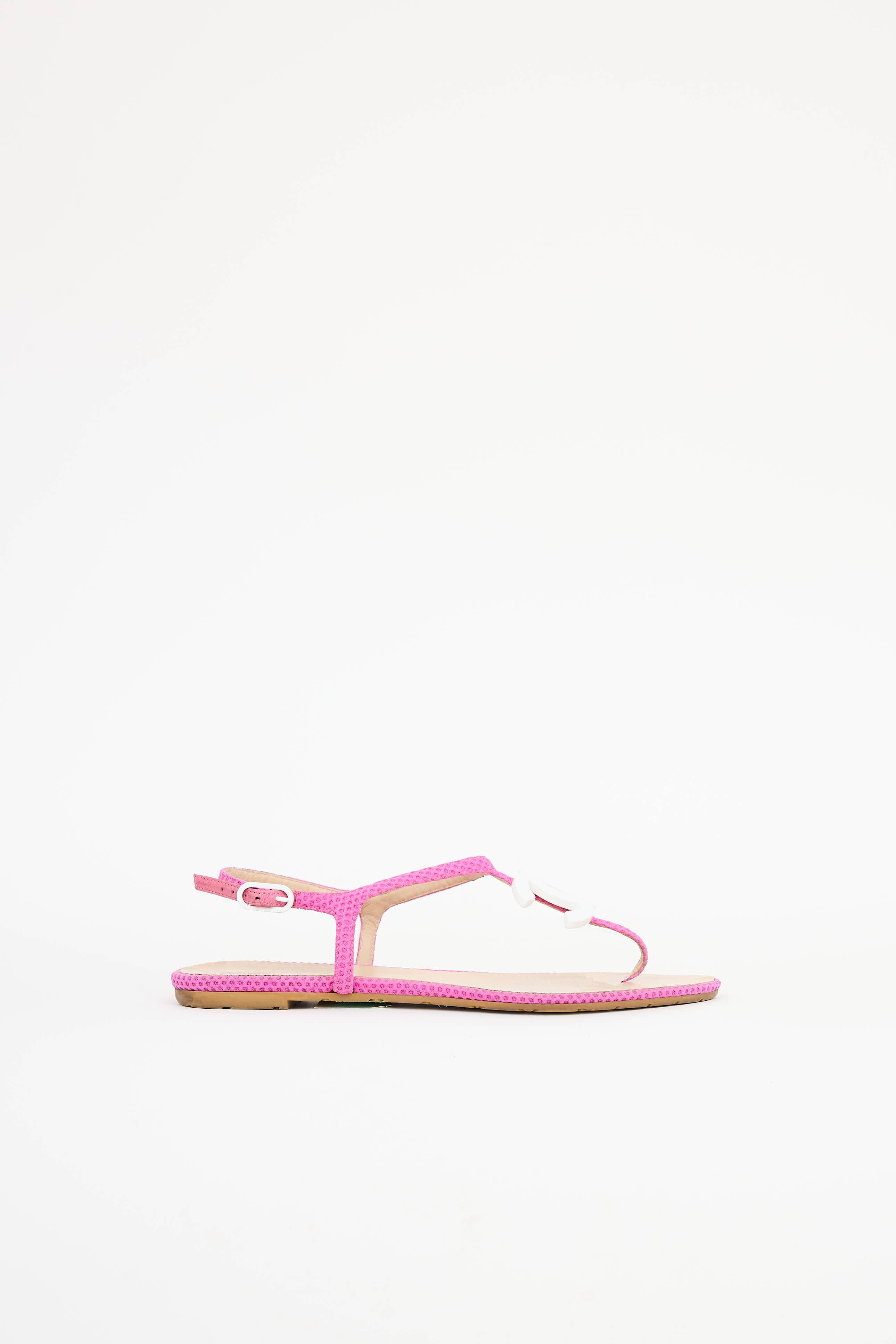 ChanelCC T-Strap Sandal