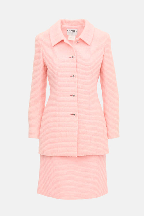 Chanel Resort 1997 Wool & Silk Co-Ord Set