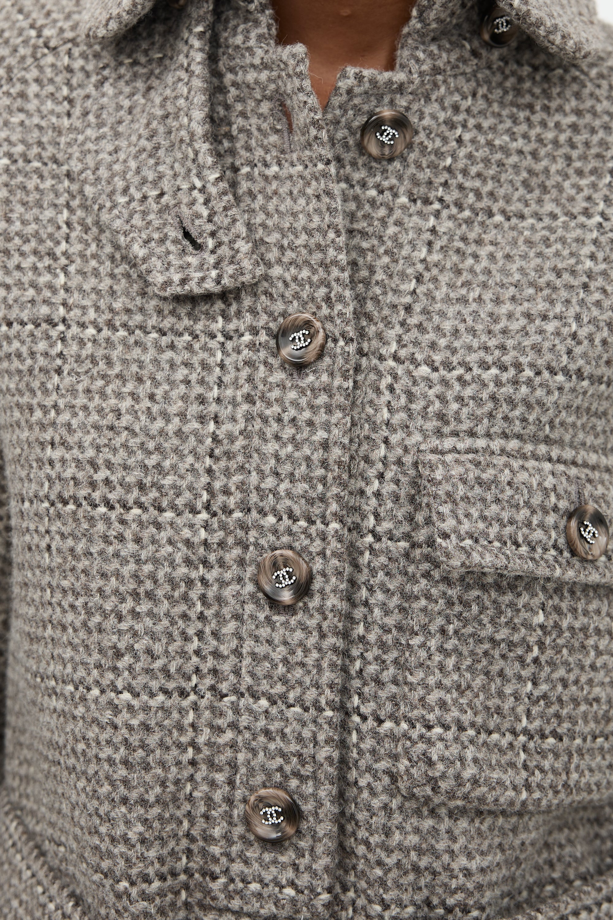 Chanel Pre-Fall 2024 Wool Tweed Dress