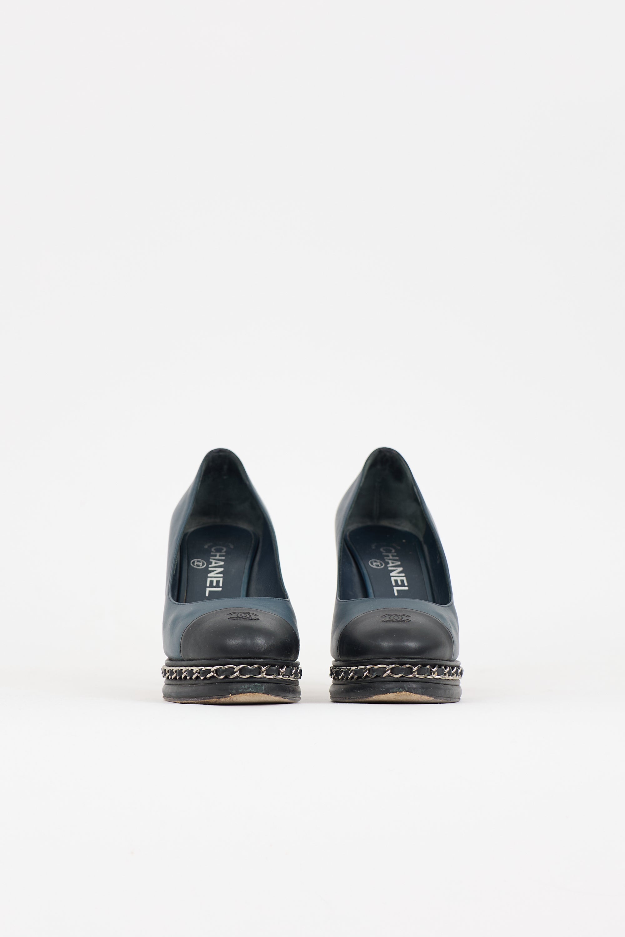 Chanel Spring 2013 Leather CC Pump