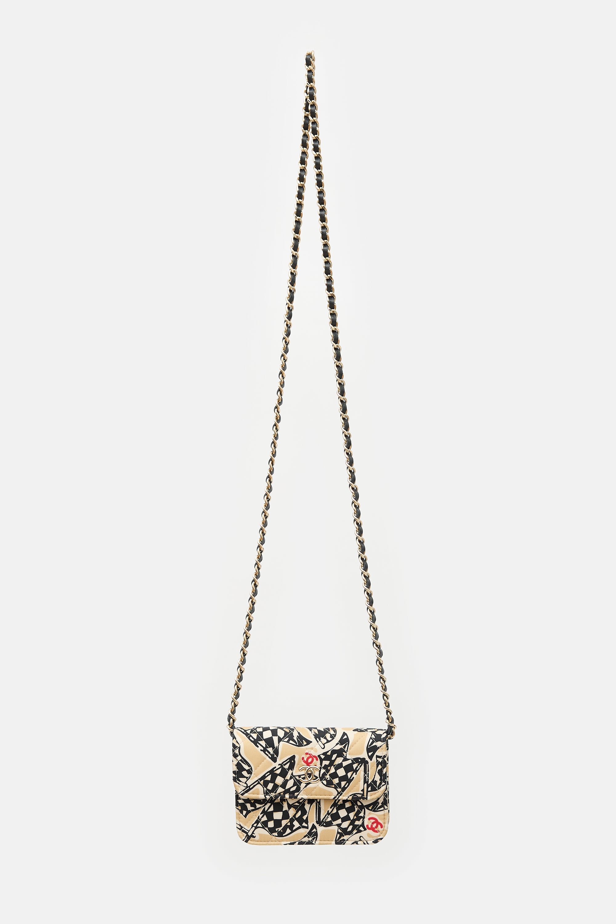 Chanel Quilted Coco Mark Flag Bag