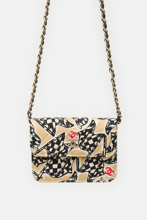 Chanel Quilted Coco Mark Flag Bag