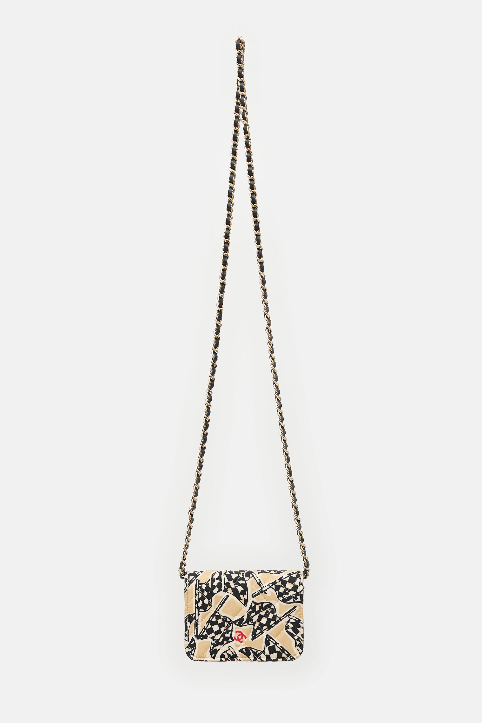 Chanel Quilted Coco Mark Flag Bag