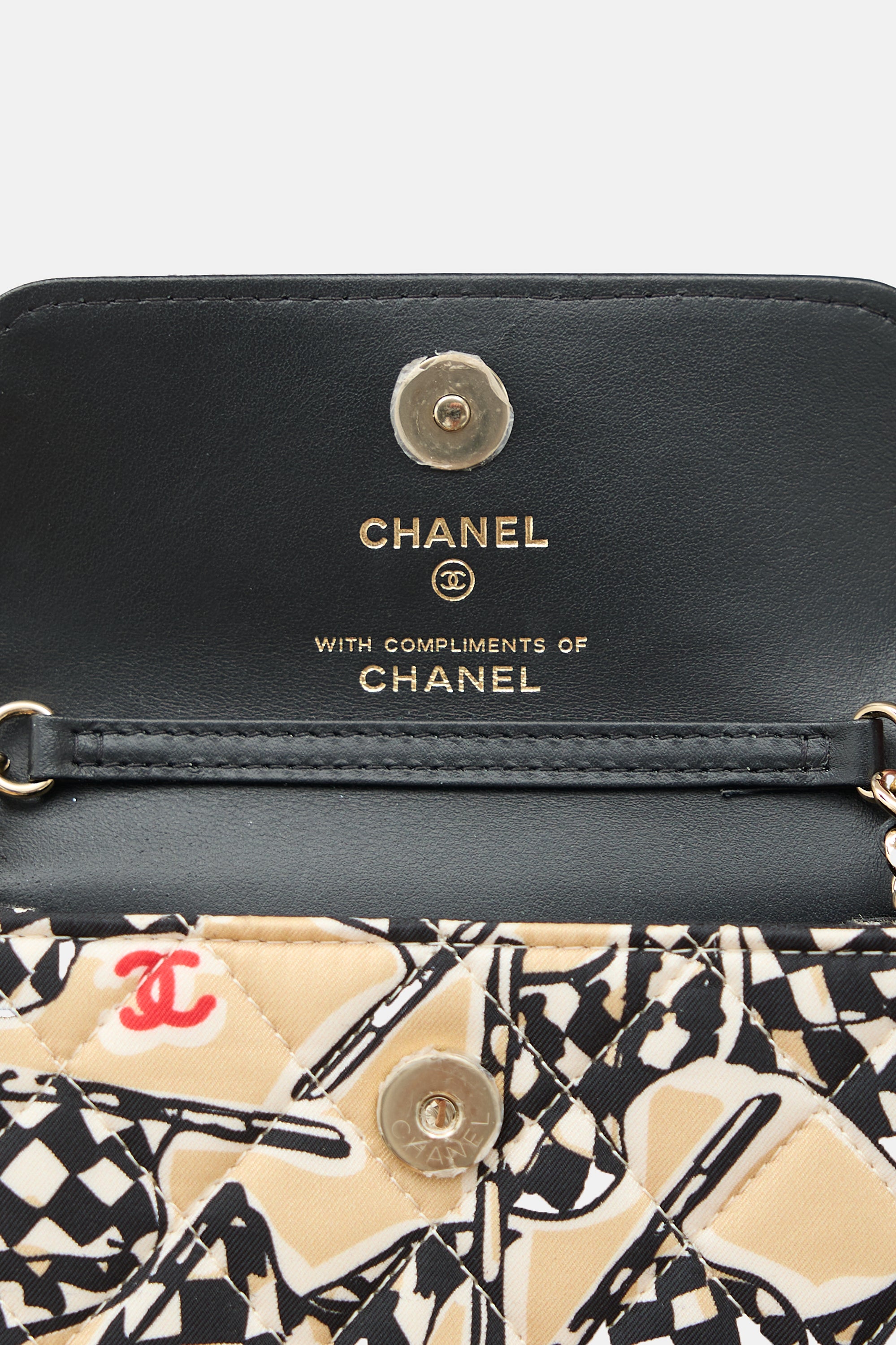 Chanel Quilted Coco Mark Flag Bag