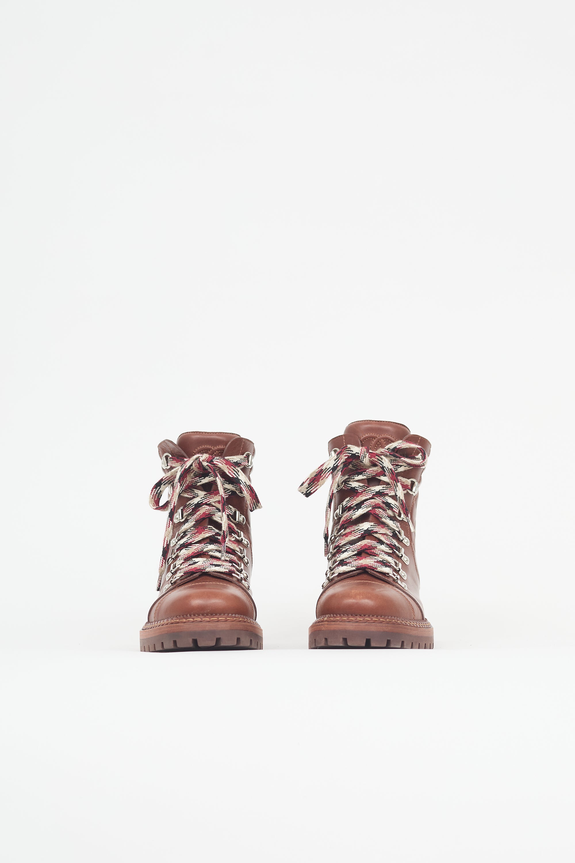 Chanel Quilted Leather CC Boot