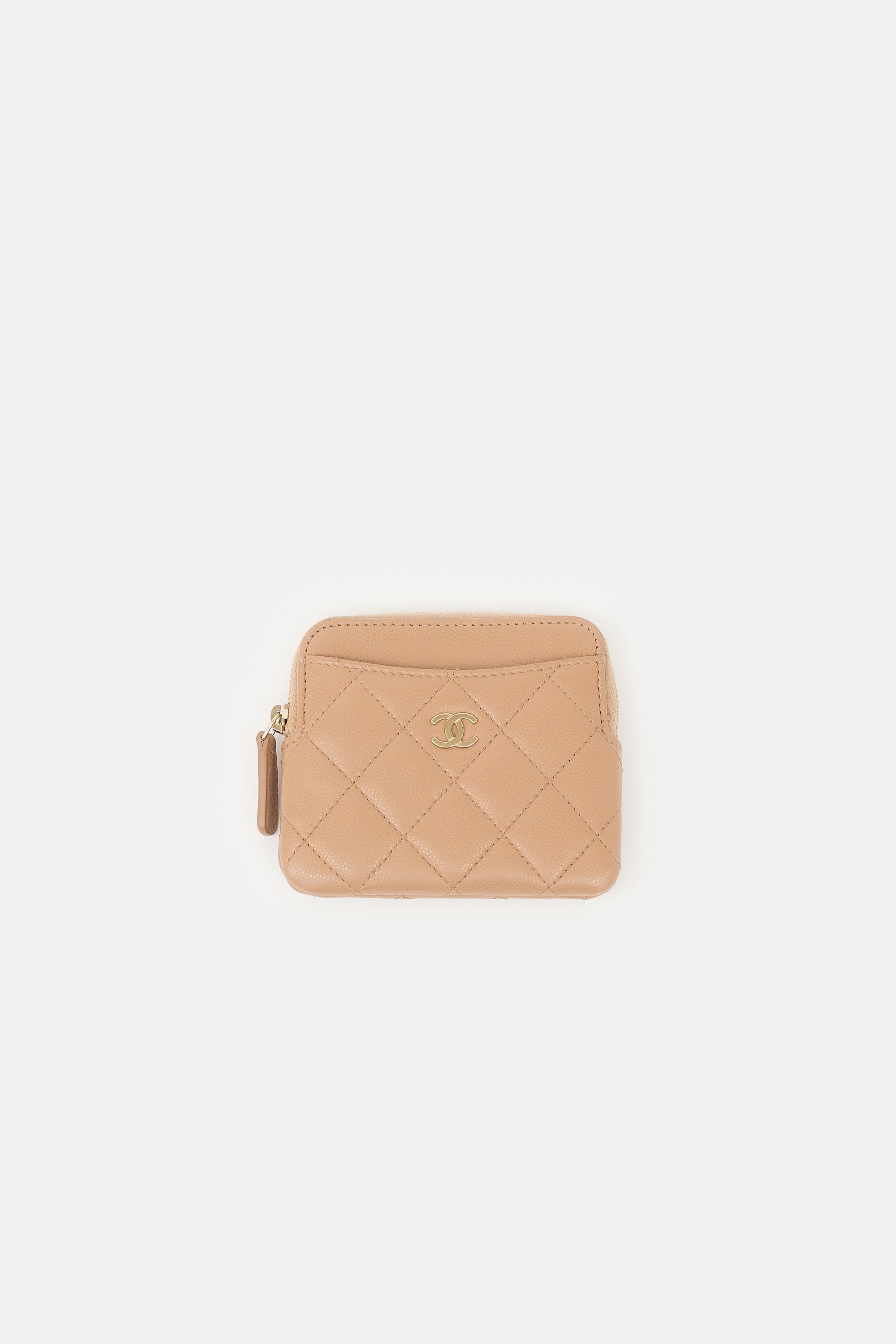Chanel Caviar Leather Card Holder Wallet