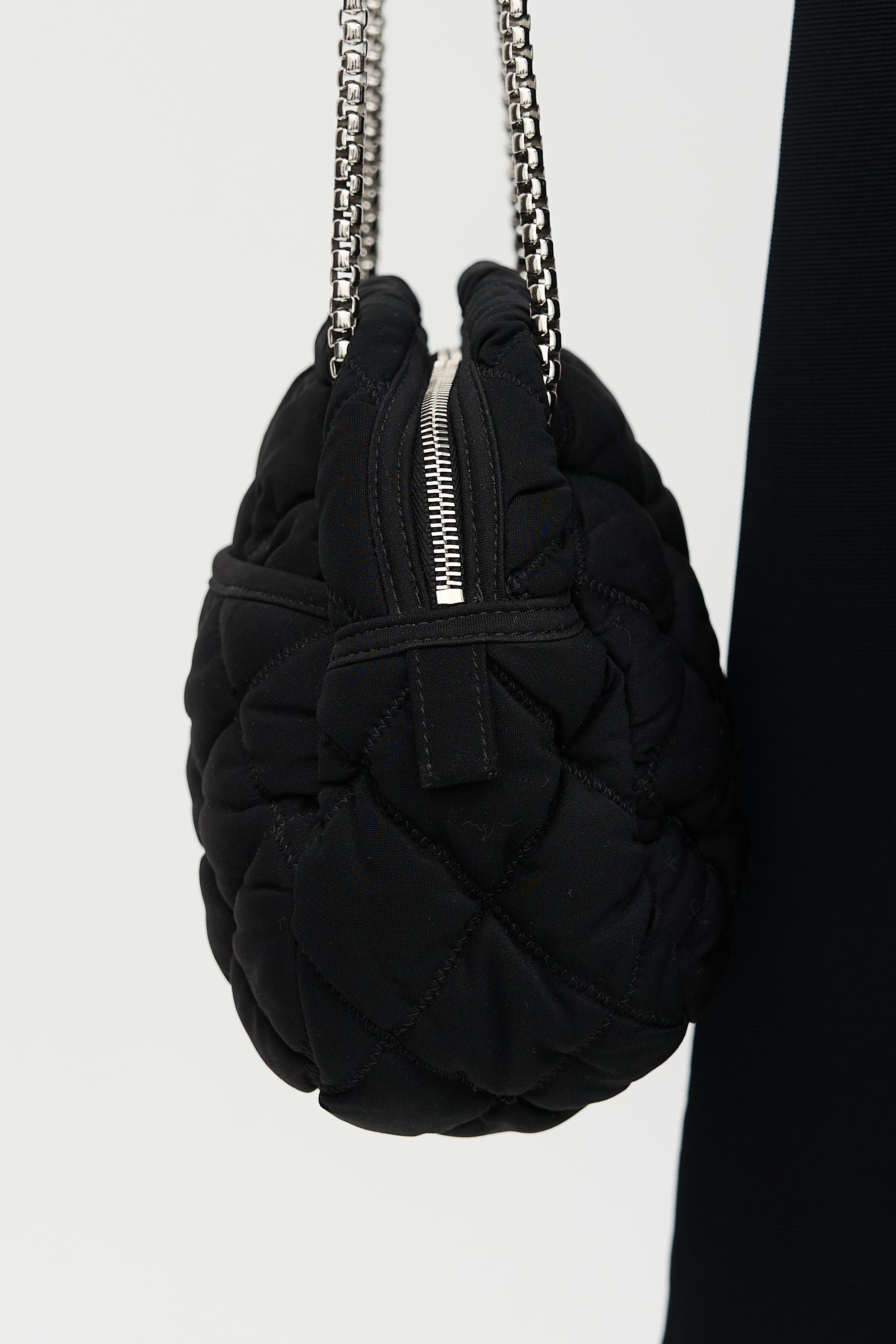 Chanel Quilted Bubble Camera Bag