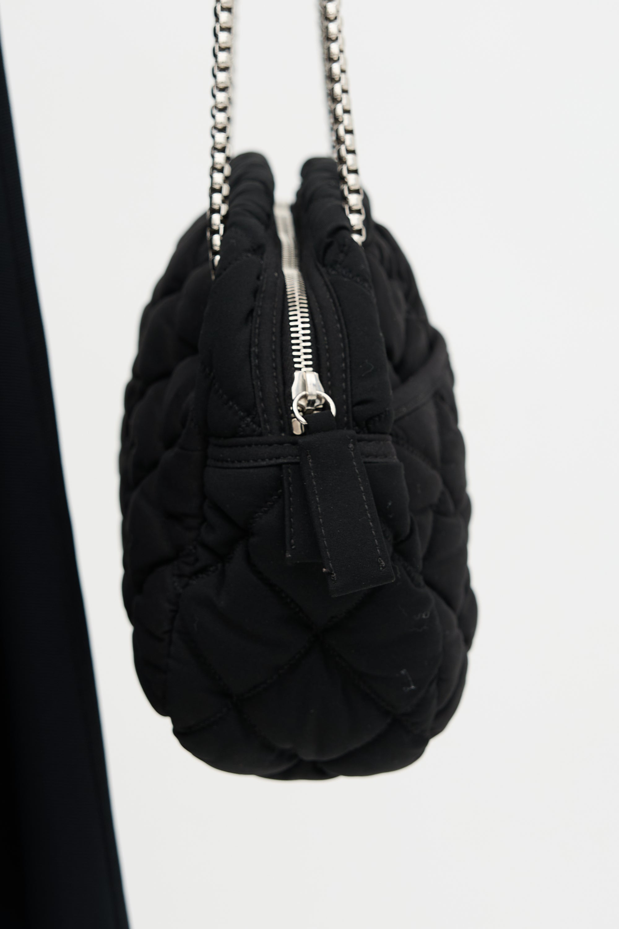 Chanel Quilted Bubble Camera Bag