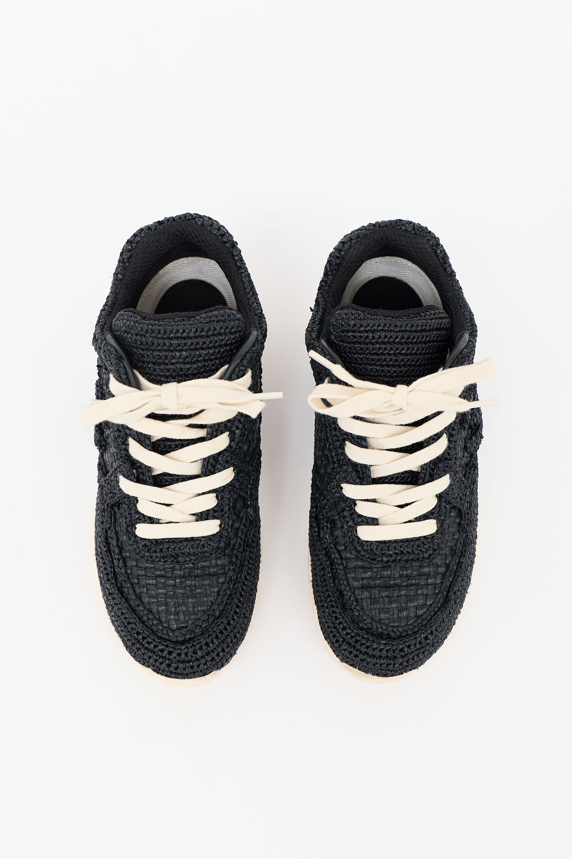 Chanel Raffia CC Sneaker