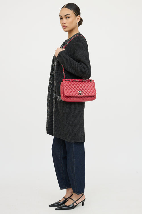 Chanel 2012 Calfskin Bubble Quilted Bag
