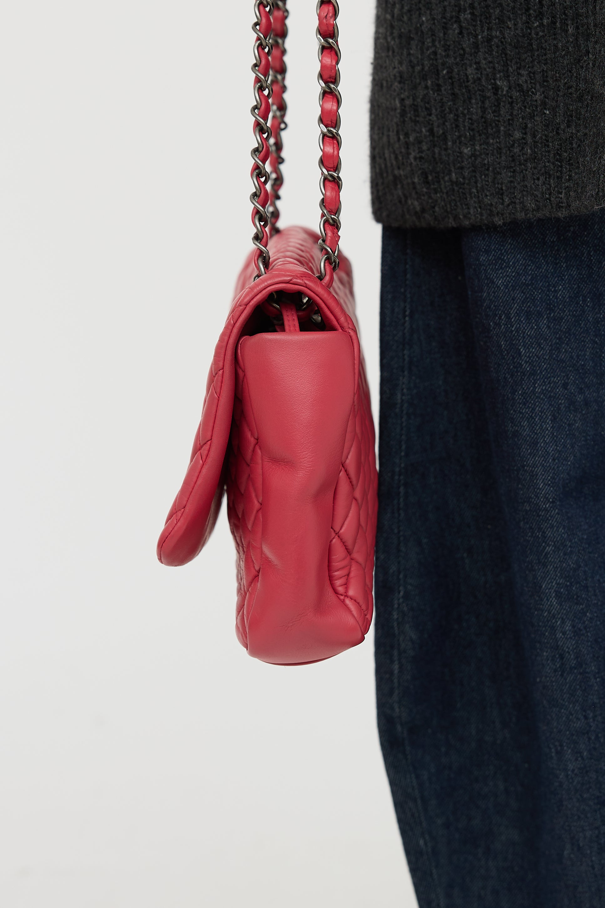 Chanel 2012 Calfskin Bubble Quilted Bag