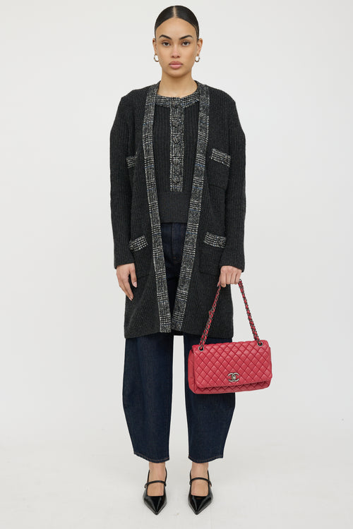 Chanel 2012 Calfskin Bubble Quilted Bag