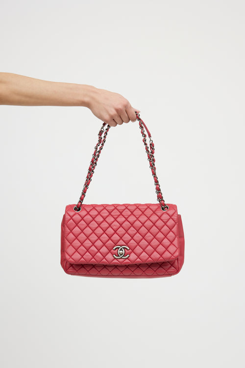 Chanel 2012 Calfskin Bubble Quilted Bag