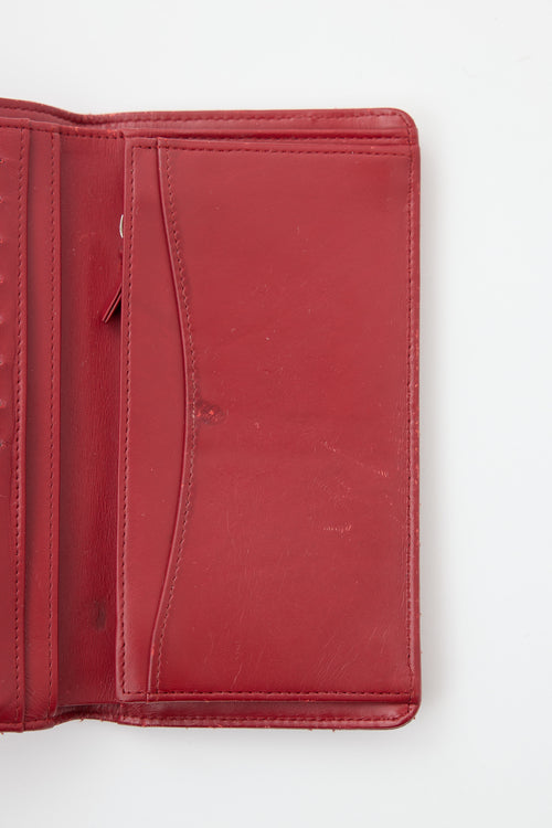 Chanel Caviar Bi-Fold Long Wallet