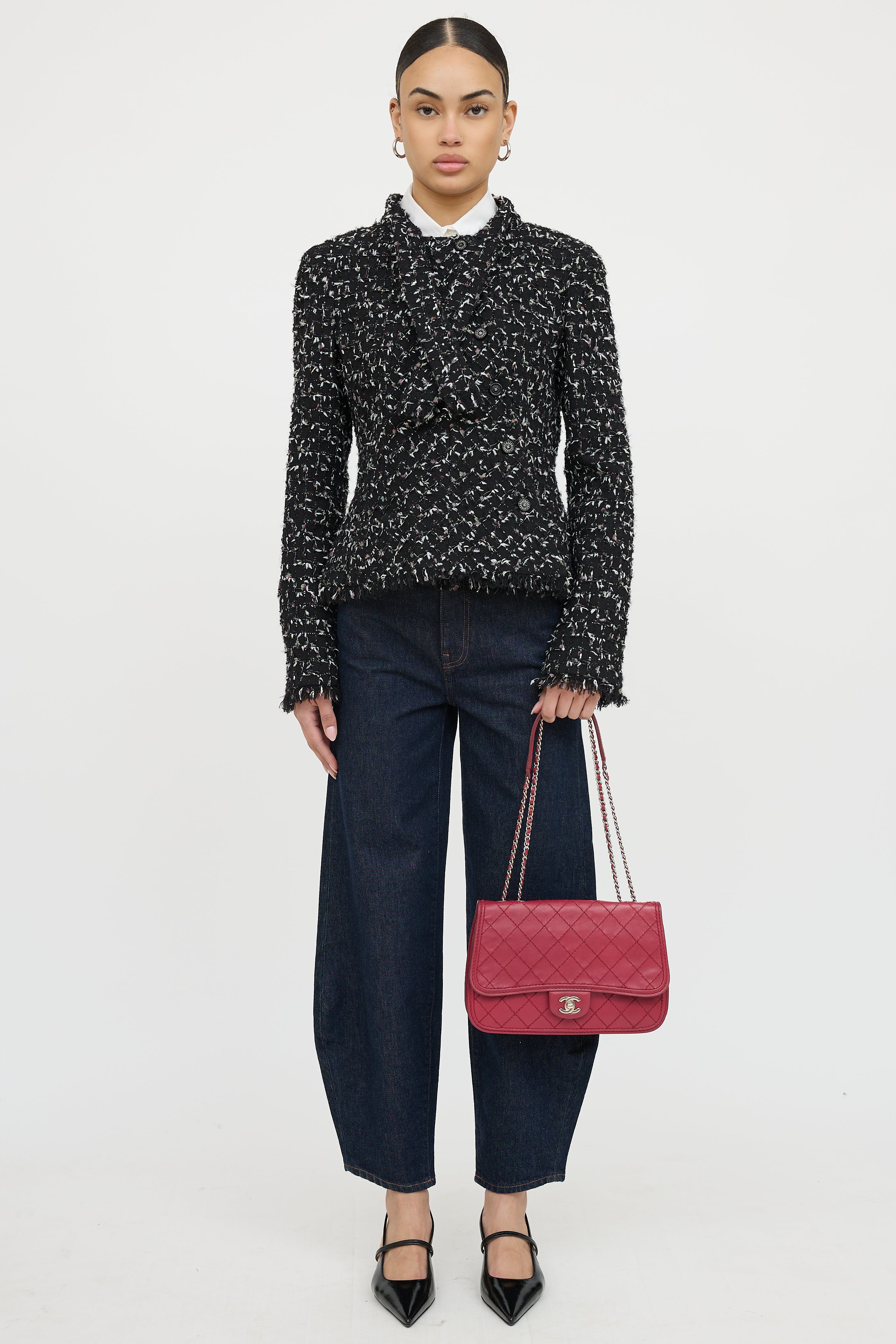 Chanel 2012 Double Stitch Shoulder Bag