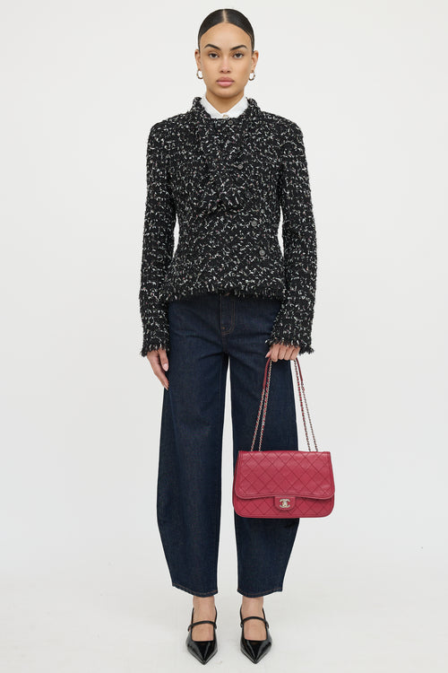 Chanel 2012 Double Stitch Shoulder Bag