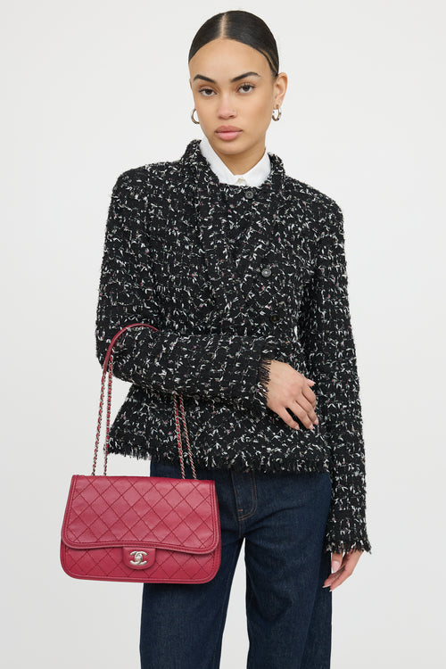 Chanel 2012 Double Stitch Shoulder Bag