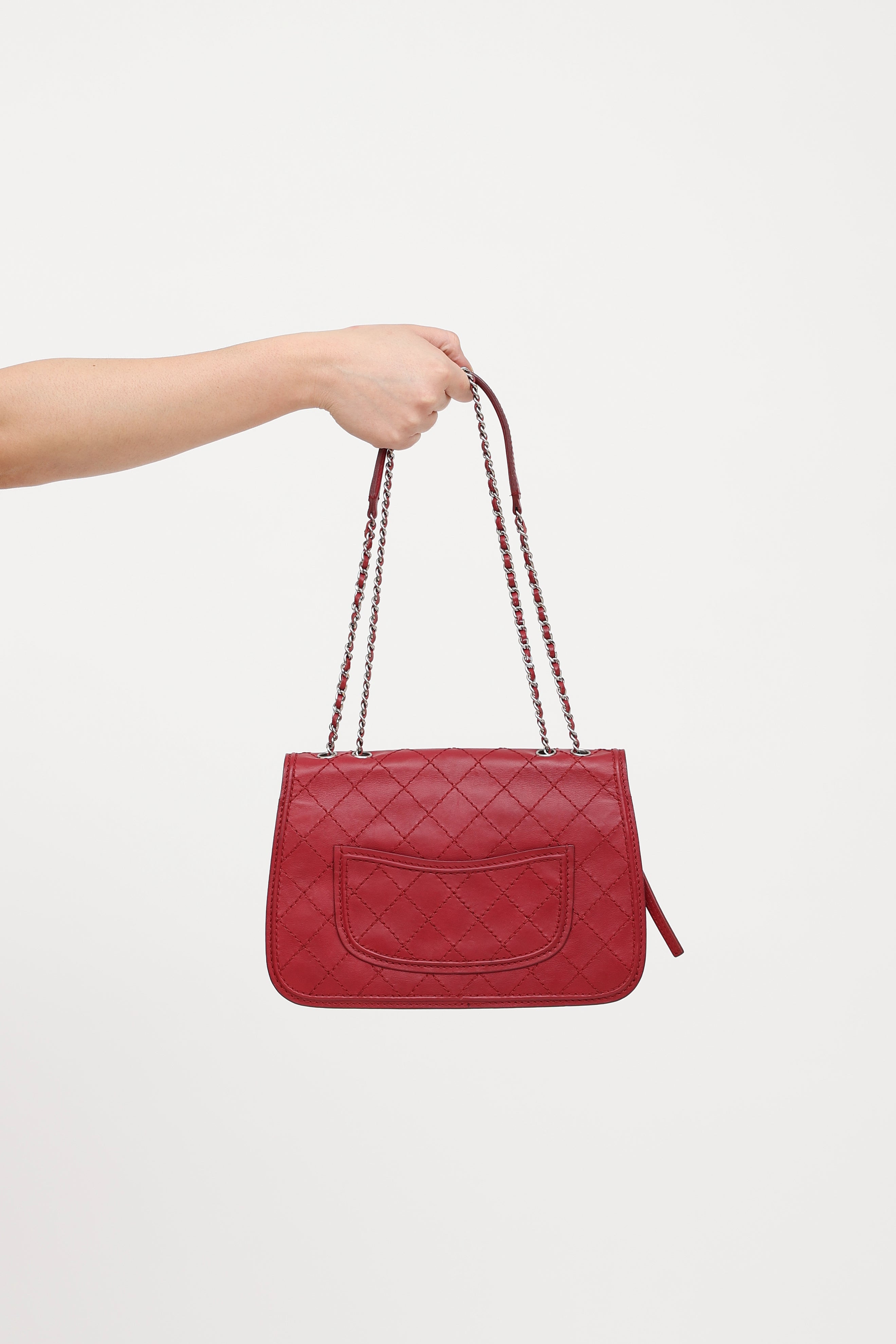 Chanel 2012 Double Stitch Shoulder Bag