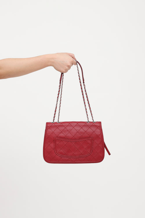 Chanel 2012 Double Stitch Shoulder Bag