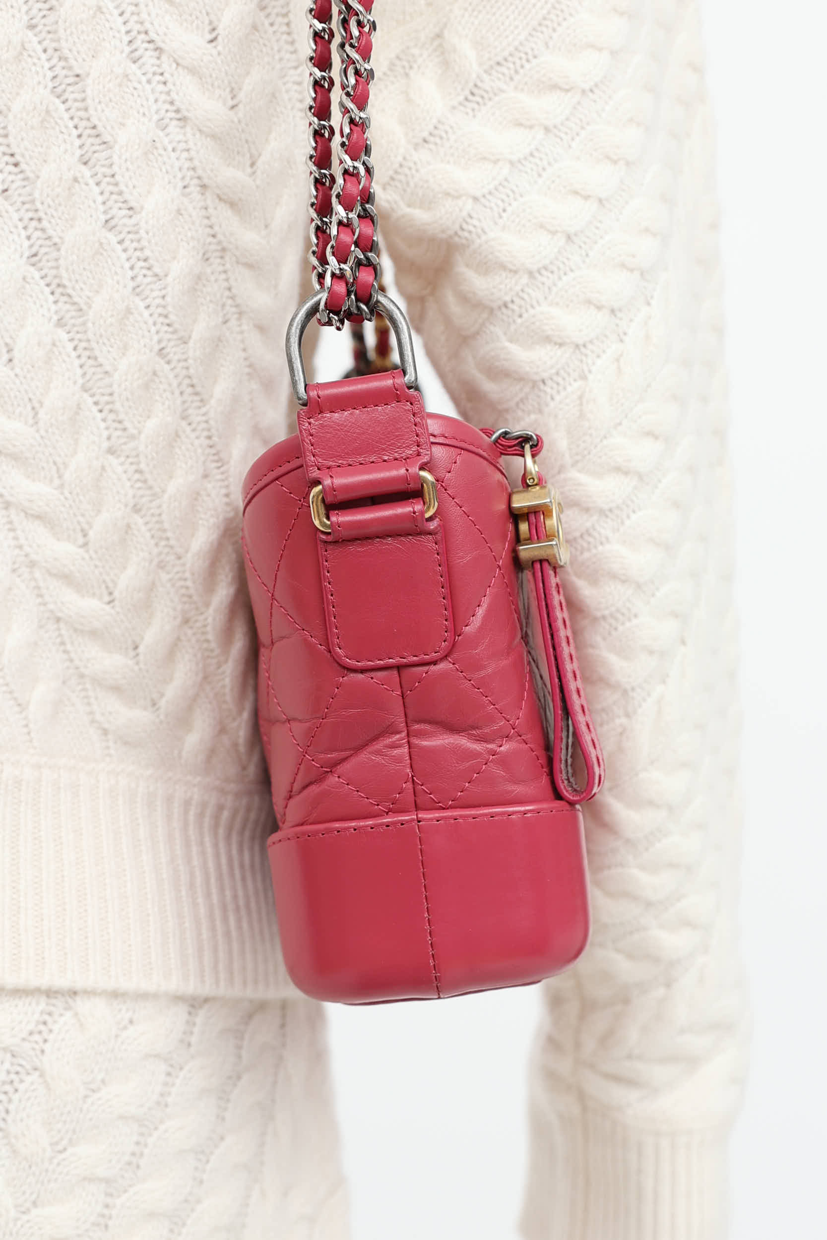 2018 Small Aged Leather Gabrielle Bag