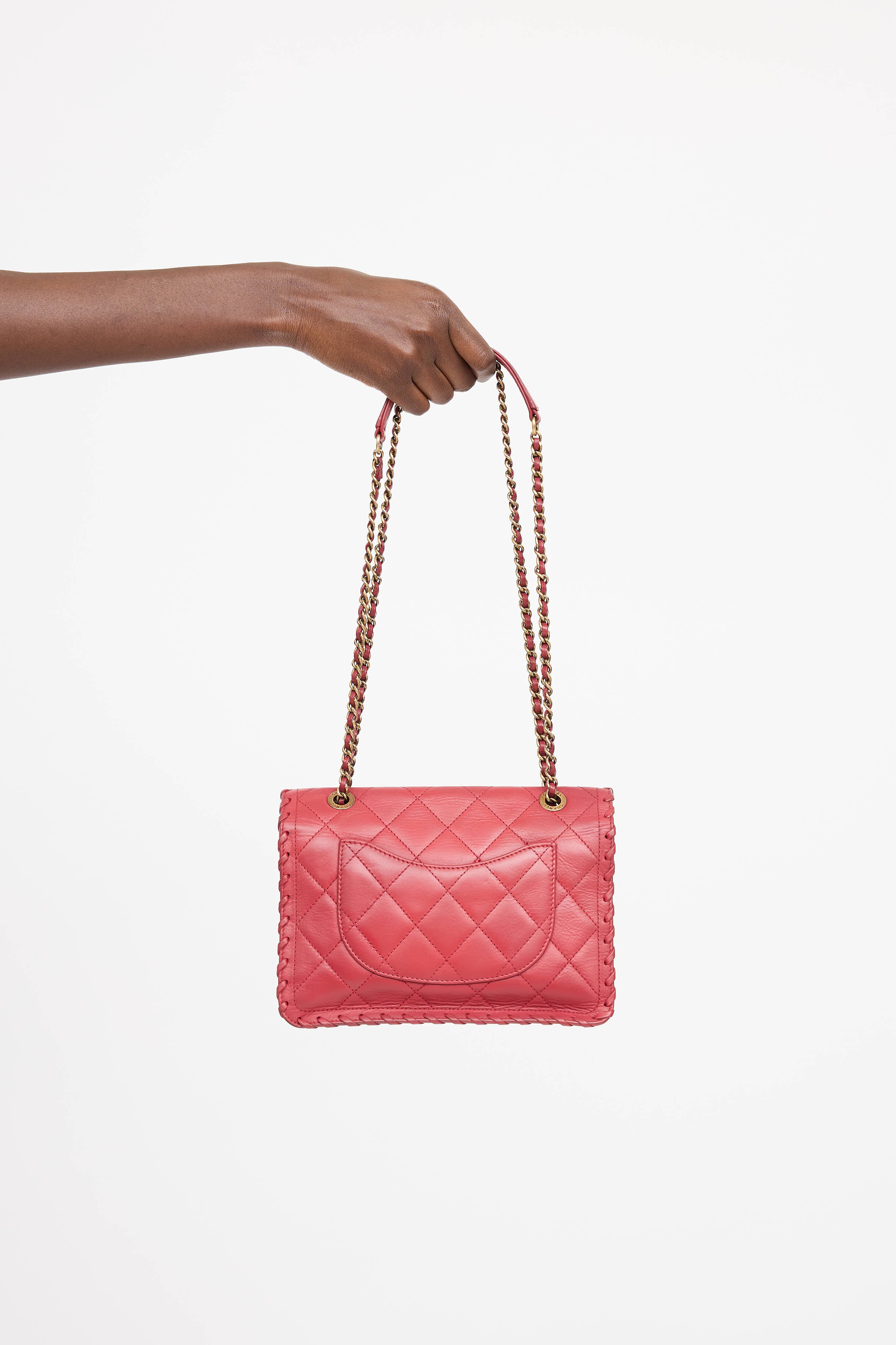 Chanel 2015 Leather Happy Stitch Bag