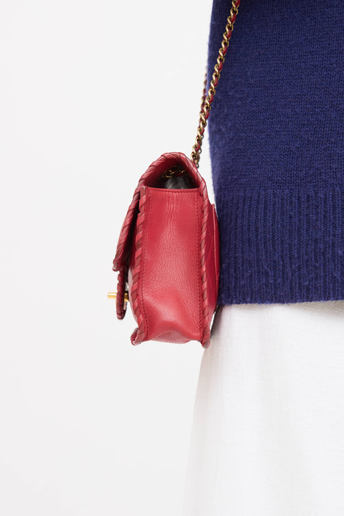 Chanel 2015 Leather Happy Stitch Bag