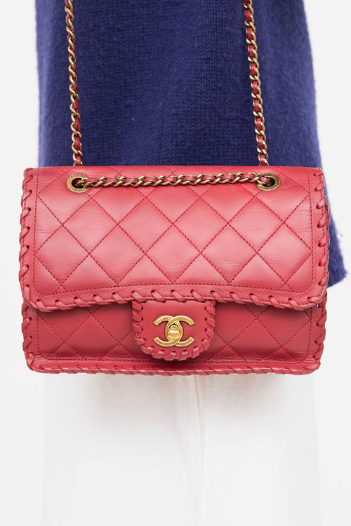Chanel 2015 Leather Happy Stitch Bag