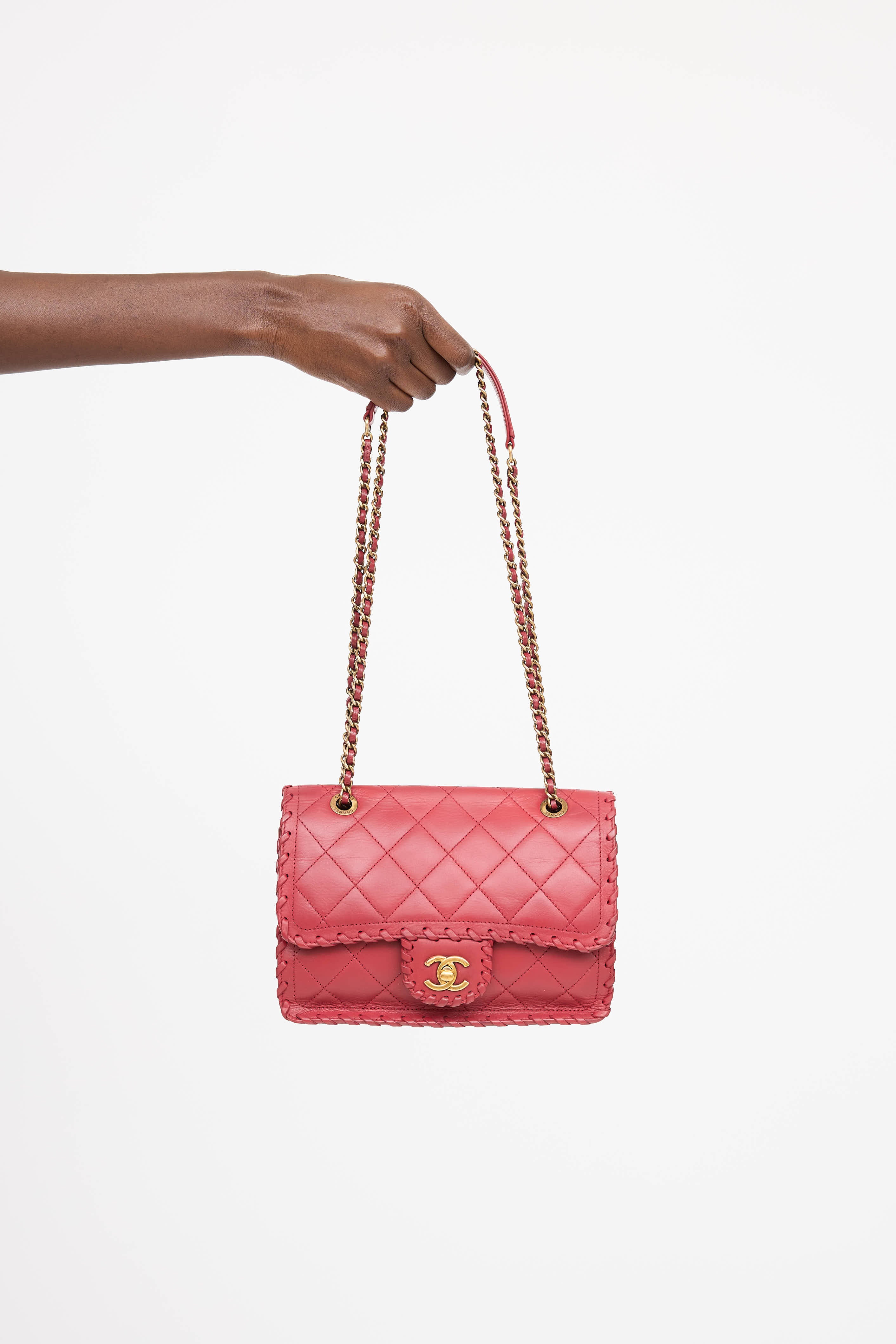 Chanel 2015 Leather Happy Stitch Bag