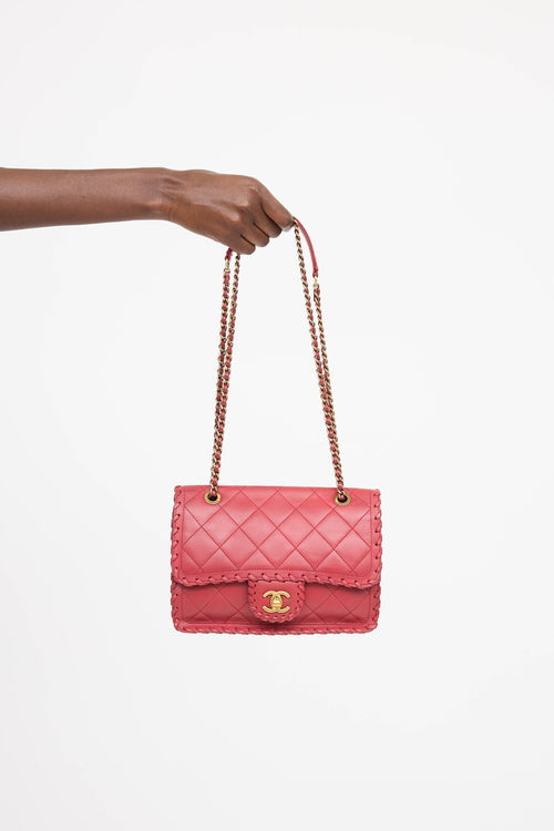 Chanel 2015 Leather Happy Stitch Bag