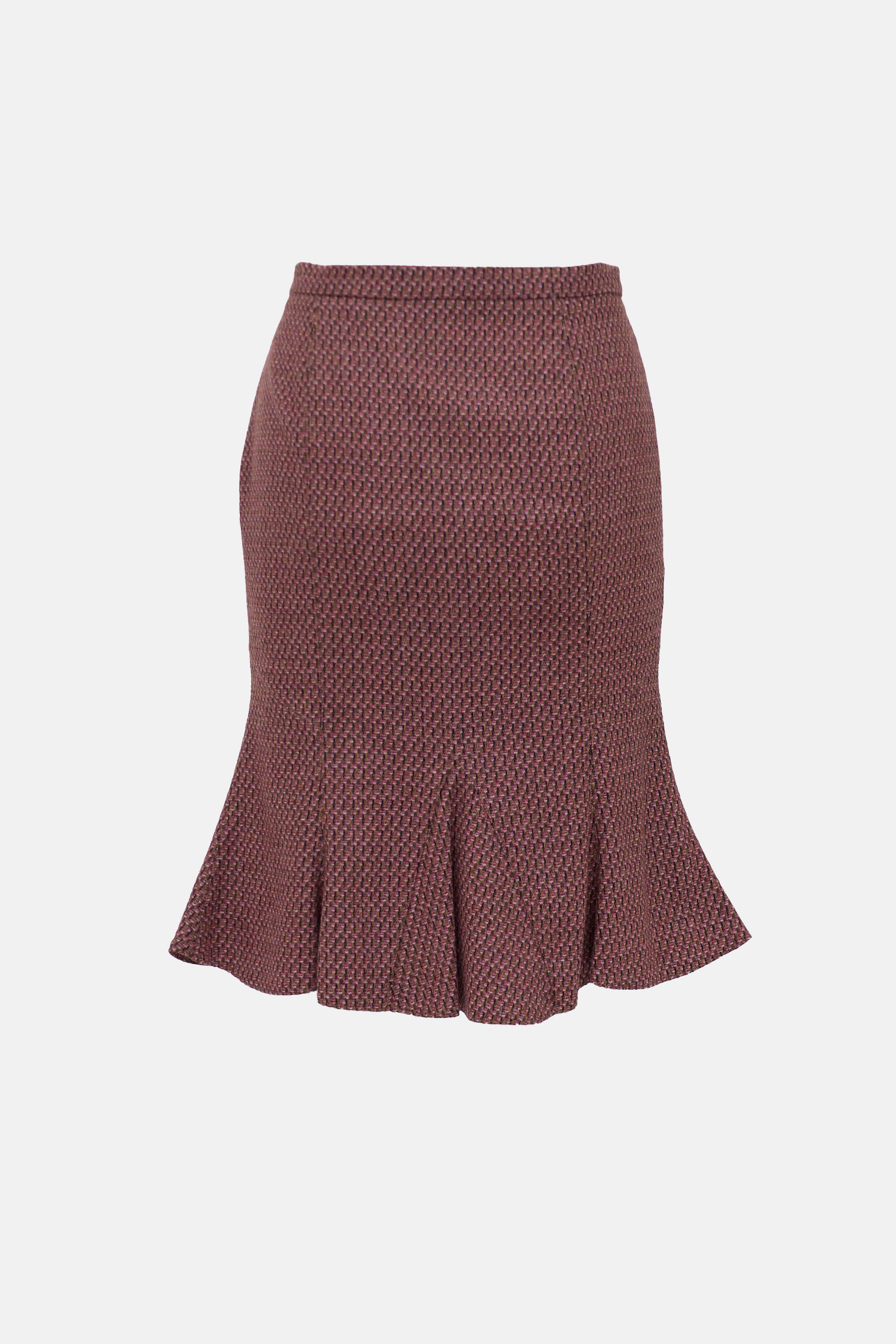 Wool Tweed Skirt