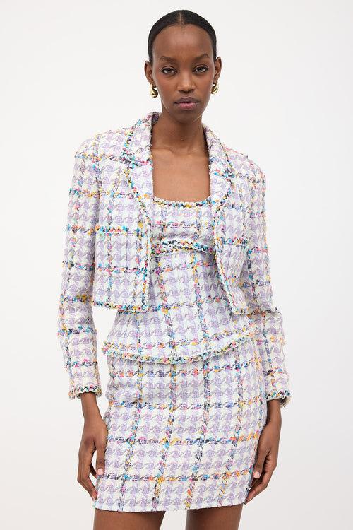 Chanel SS 1994 Tweed Four Piece Set
