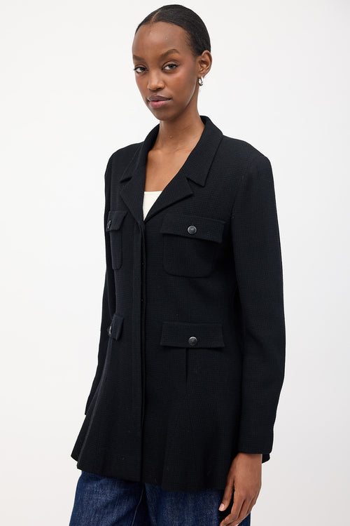 Chanel SS 2002 Wool Four Pocket Jacket